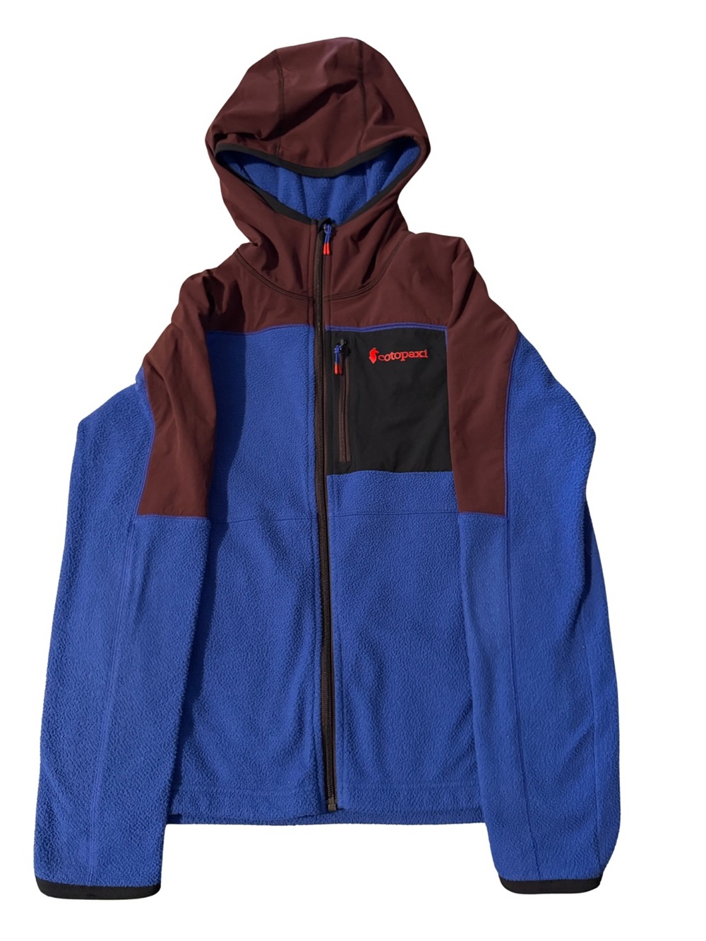 Cotopaxi - Abrazo Hooded Full-Zip Fleece Jacket Azul/Mezcal Men's M